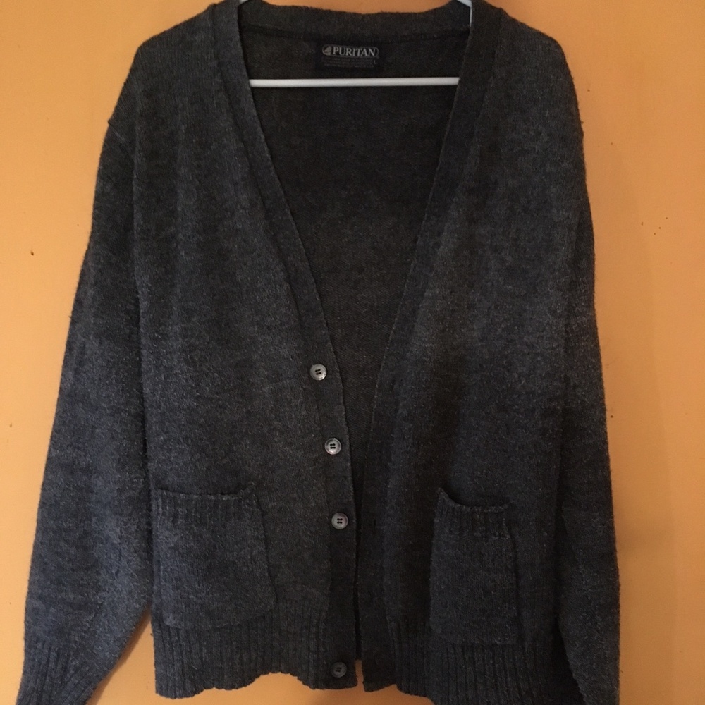 Vintage Puritan Wool Blend Cardigan